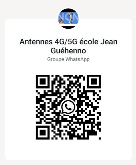 QR code pour rejoindre le groupe WhatsApp